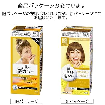 リーゼ泡カラー　カリフォルニアベージュ　４個セット　花王KAO Amazon | リーゼ 泡カラー カリフォルニアベージュ 【医薬部外品